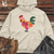 Floral Chicken Midweight Hooded Sweatshirt