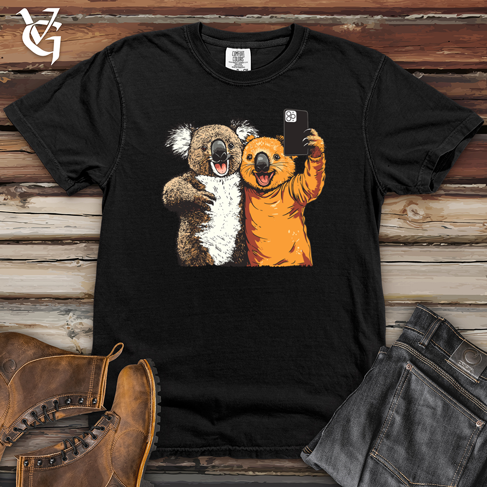 Koala Selfie Heavy Cotton Comfort Colors Tee