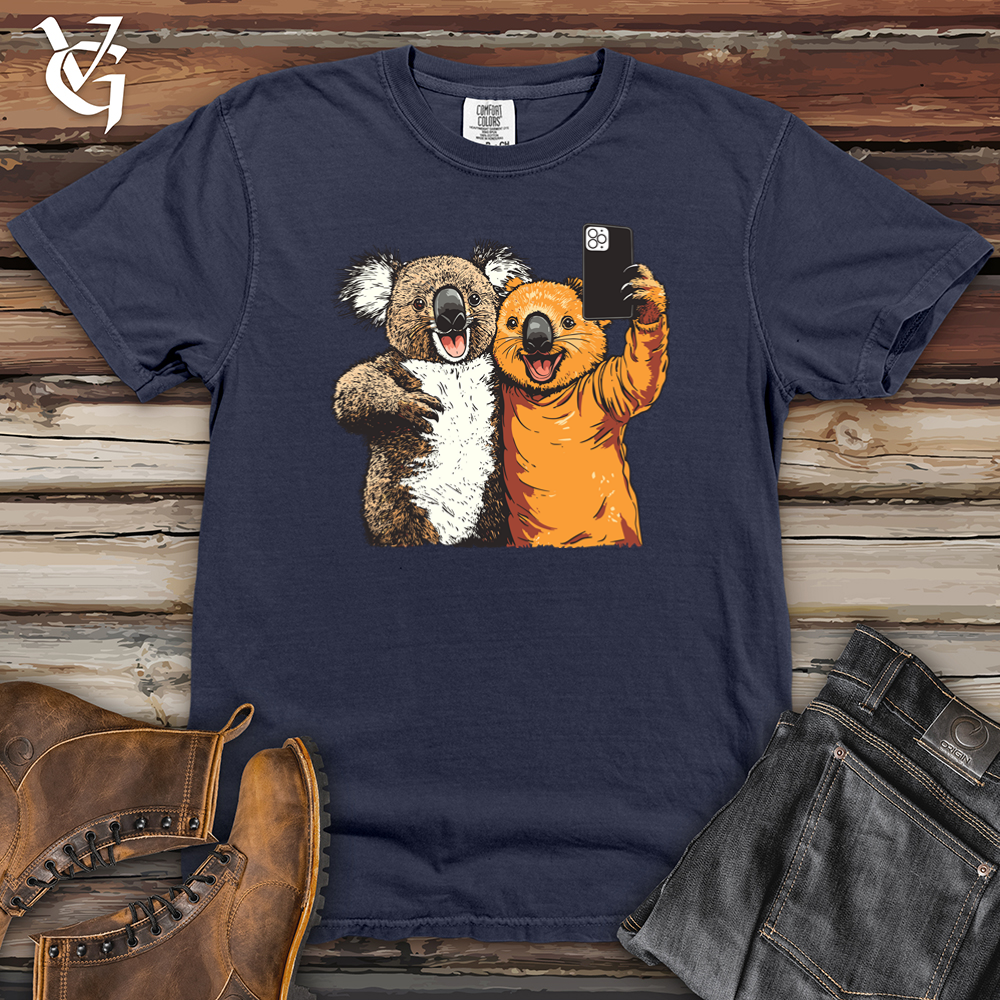 Koala Selfie Heavy Cotton Comfort Colors Tee