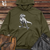 Skating Dinosaur Midweight Hooded Sweatshirt