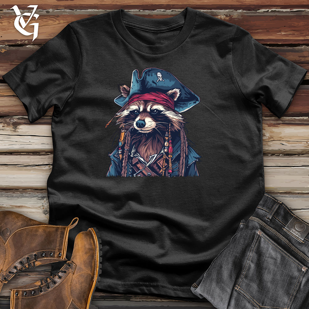 Raccoon Pirate Cotton Tee