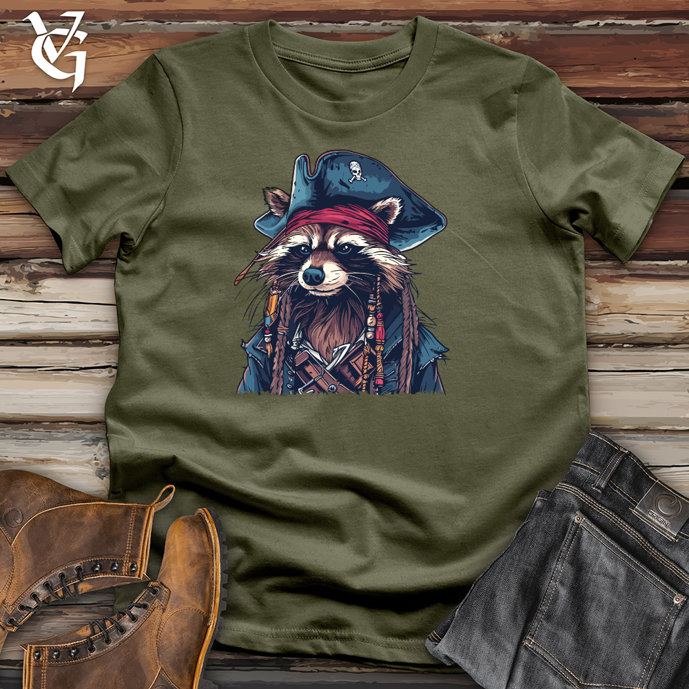 Raccoon Pirate Cotton Tee