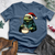 Frog Christmas Stew Cotton Tee