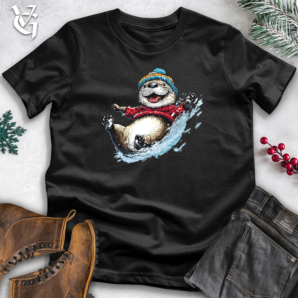 Winter Fun Otter Softstyle Tee