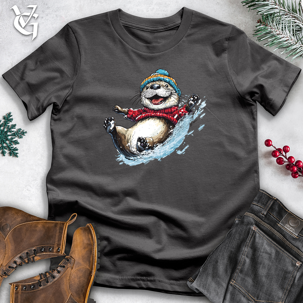 Winter Fun Otter Softstyle Tee