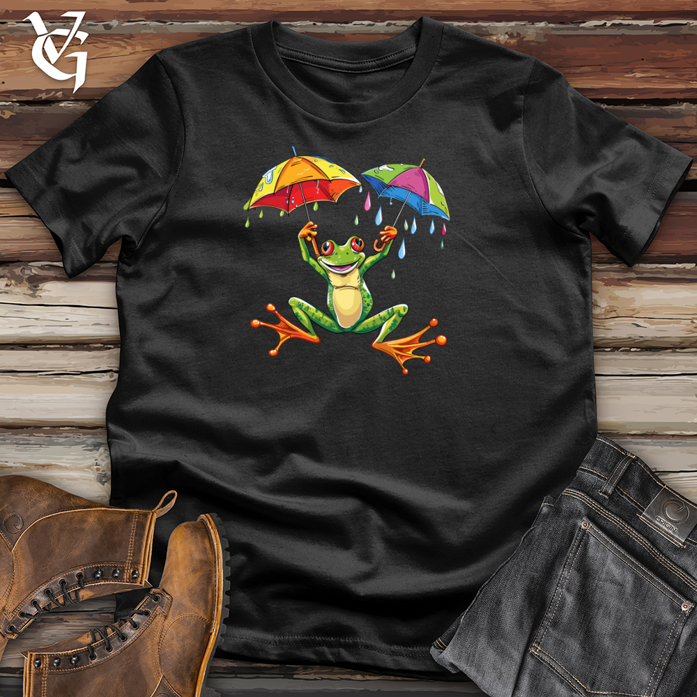 Puddle Boogie Frog Cotton Tee