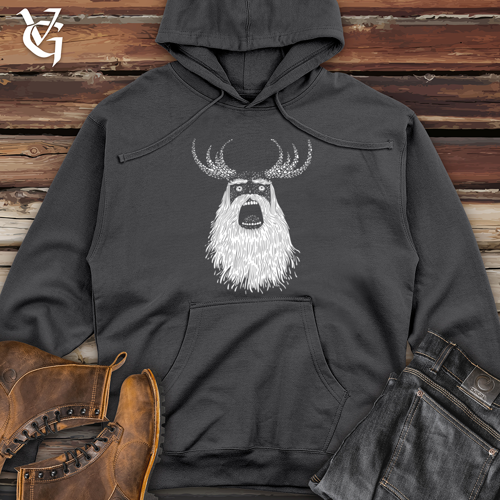 Viking Christmas Carols Midweight Hooded Sweatshirt