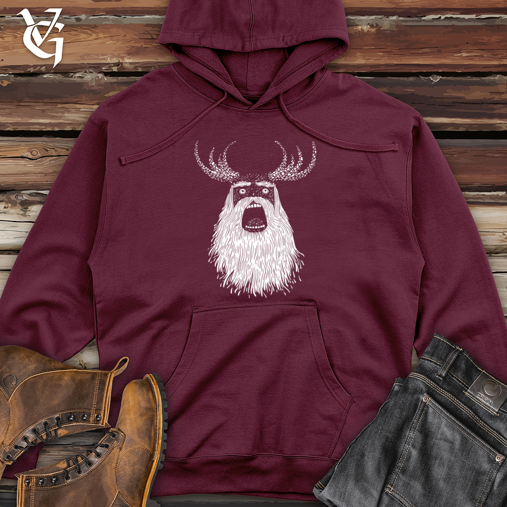 Viking Christmas Carols Midweight Hooded Sweatshirt