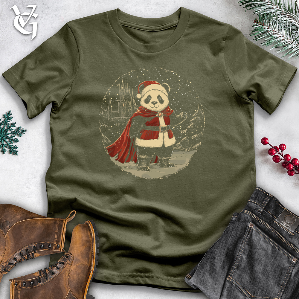 Panda Holiday Hero Cotton Tee