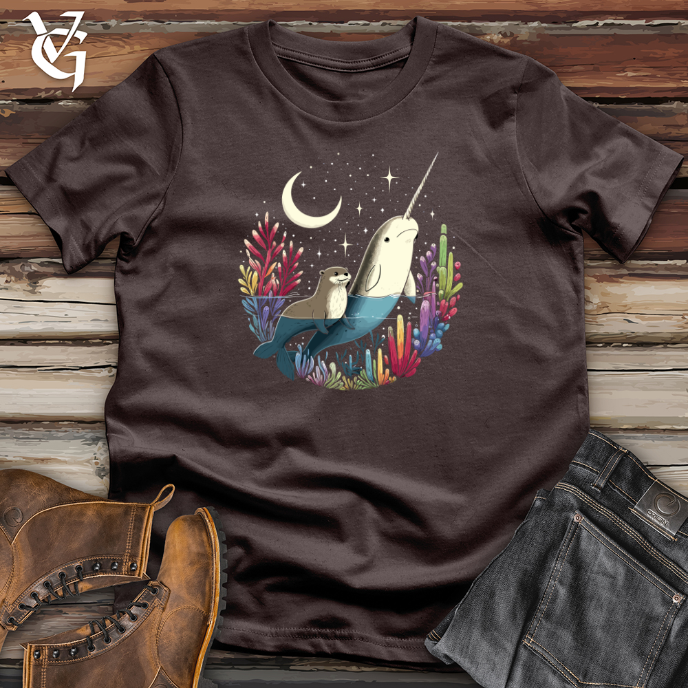 Otter Moonlight Swim Softstyle Tee