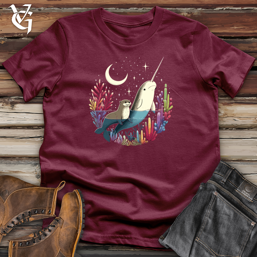 Otter Moonlight Swim Softstyle Tee