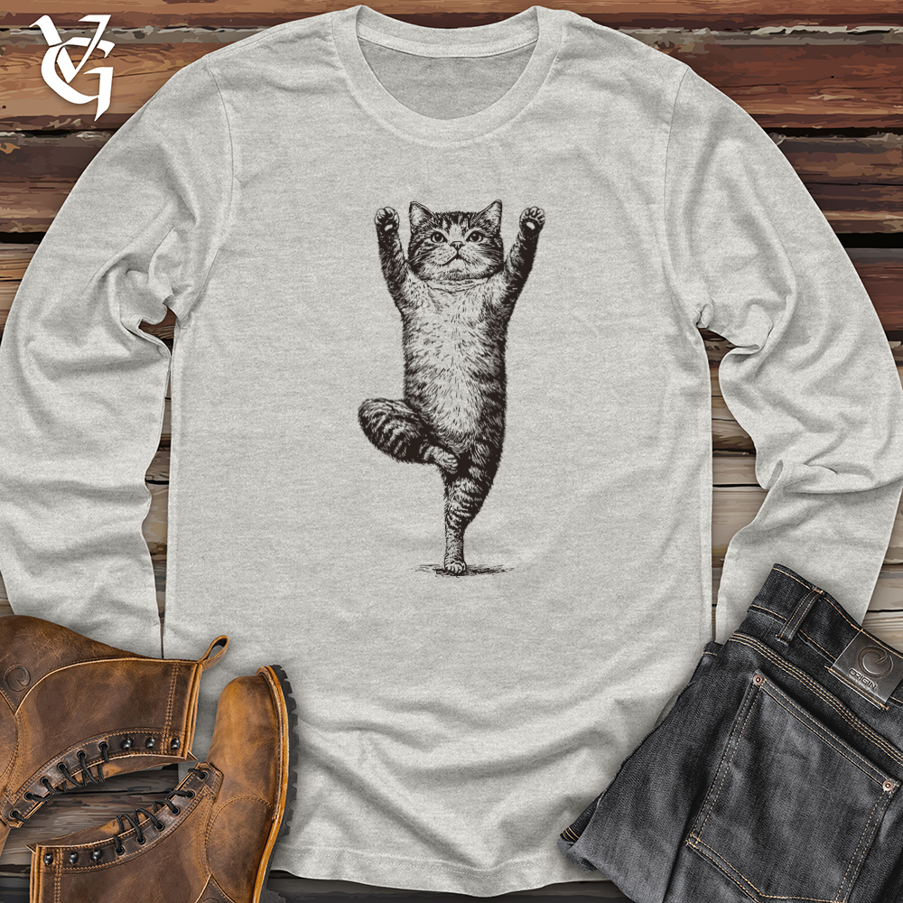 Yoga Pose Cat Long Sleeve