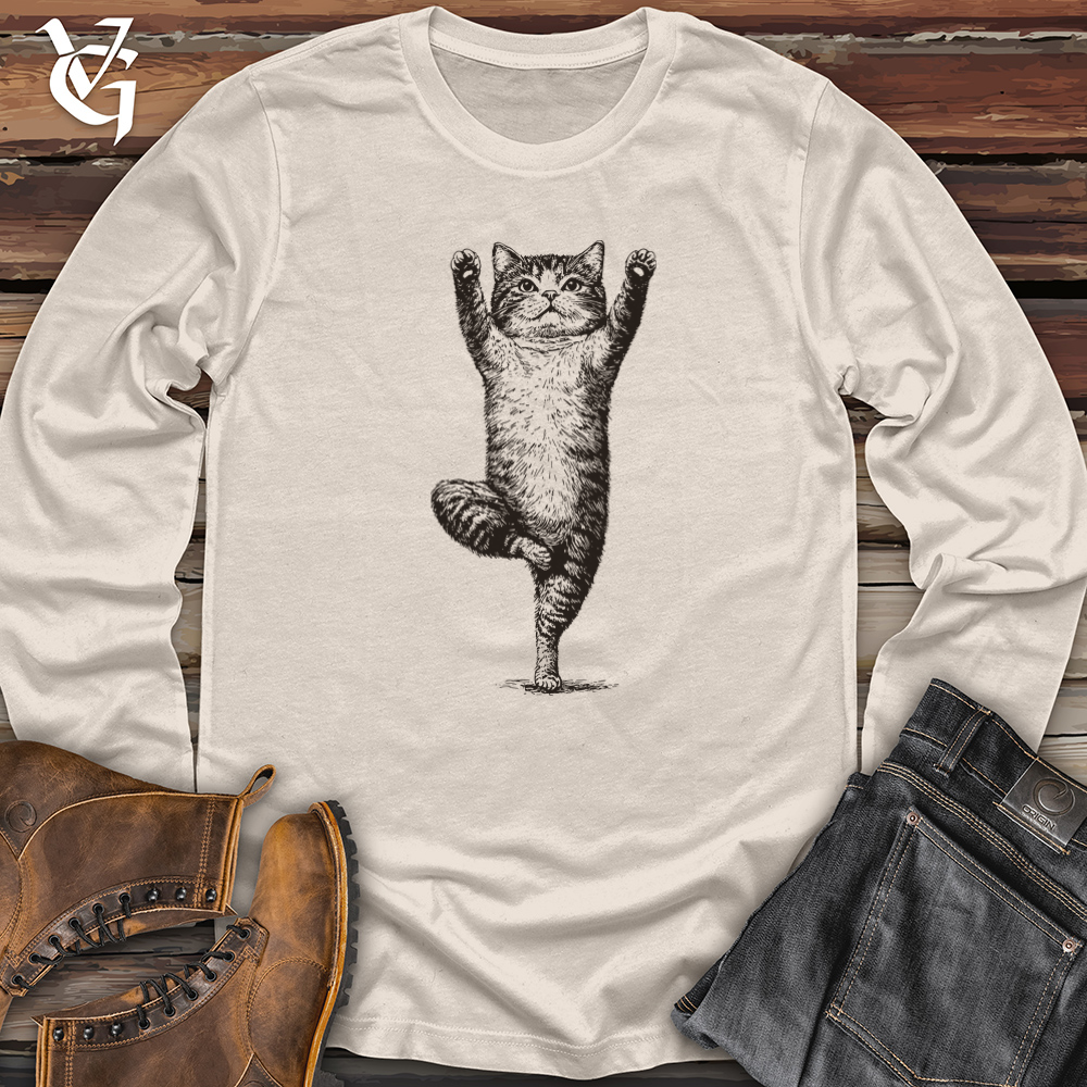 Yoga Pose Cat Long Sleeve