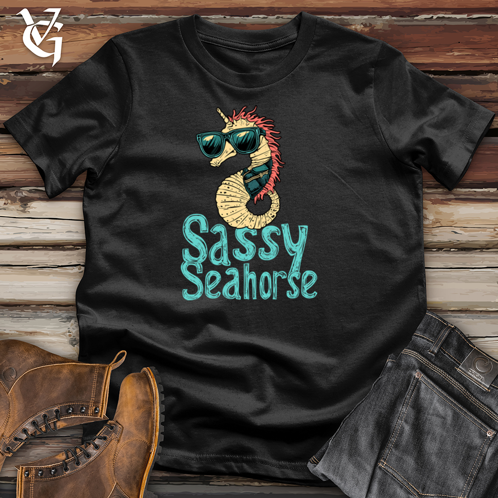 Sassy Seahorse Softstyle Tee