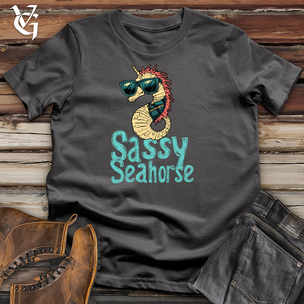Sassy Seahorse Softstyle Tee