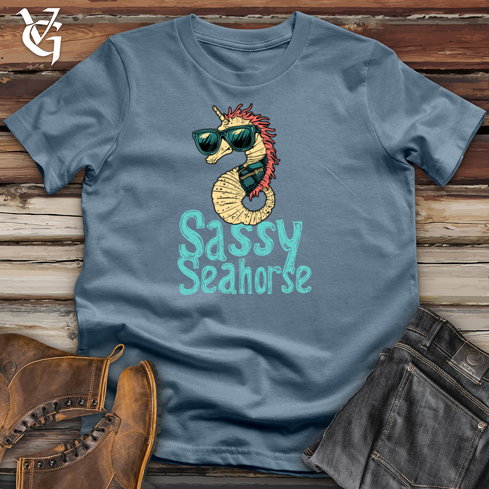 Sassy Seahorse Softstyle Tee