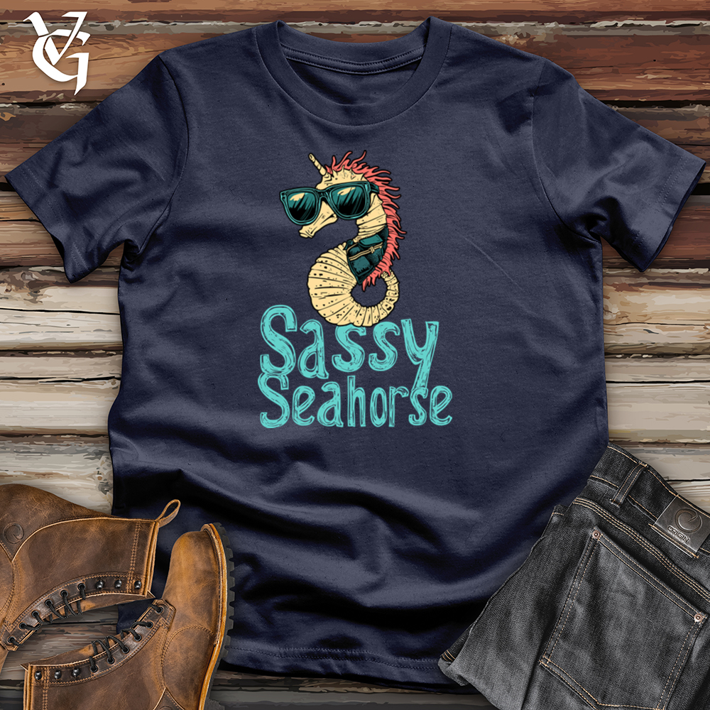 Sassy Seahorse Softstyle Tee