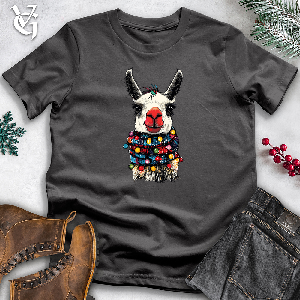 Festive Llama Softstyle Tee