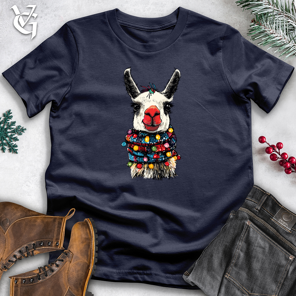 Festive Llama Softstyle Tee