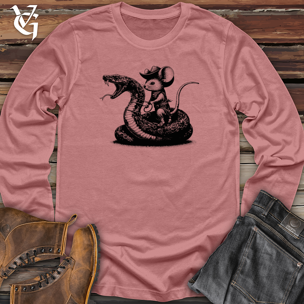 Mouse Snake Cowboy Long Sleeve