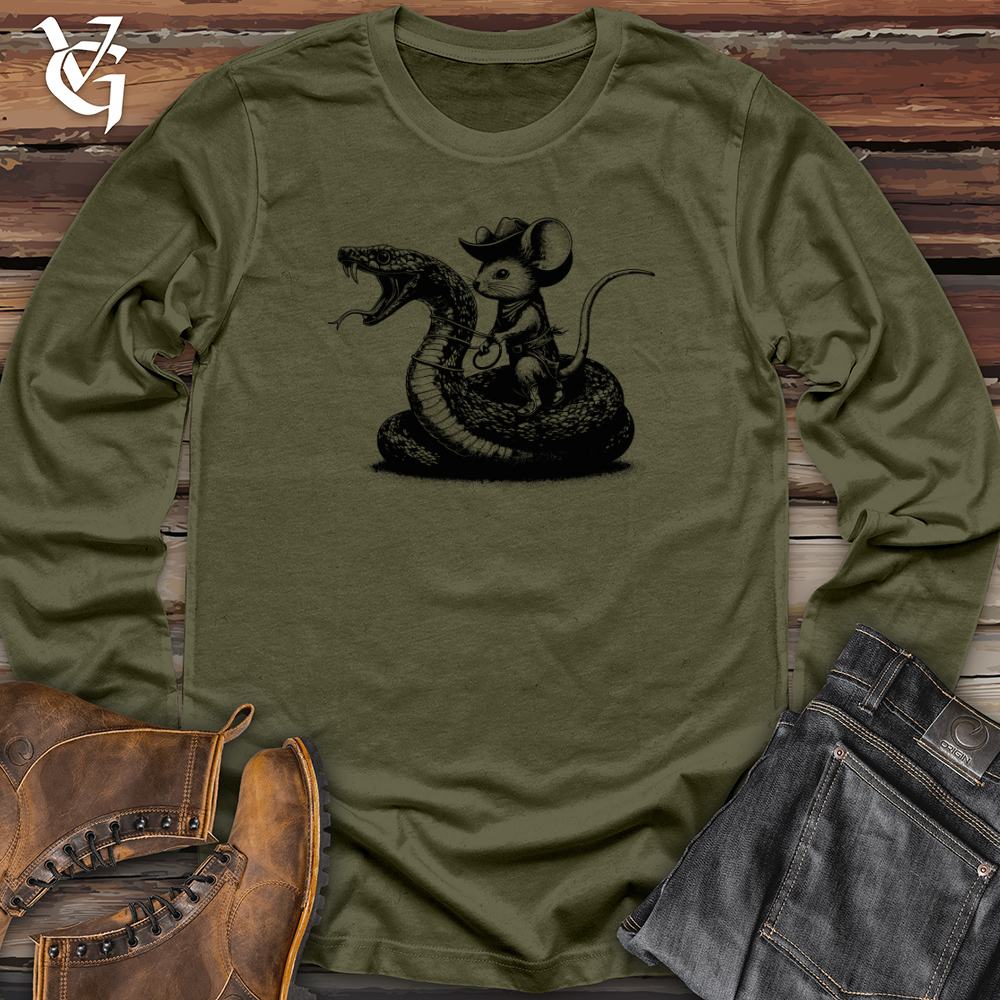 Mouse Snake Cowboy Long Sleeve