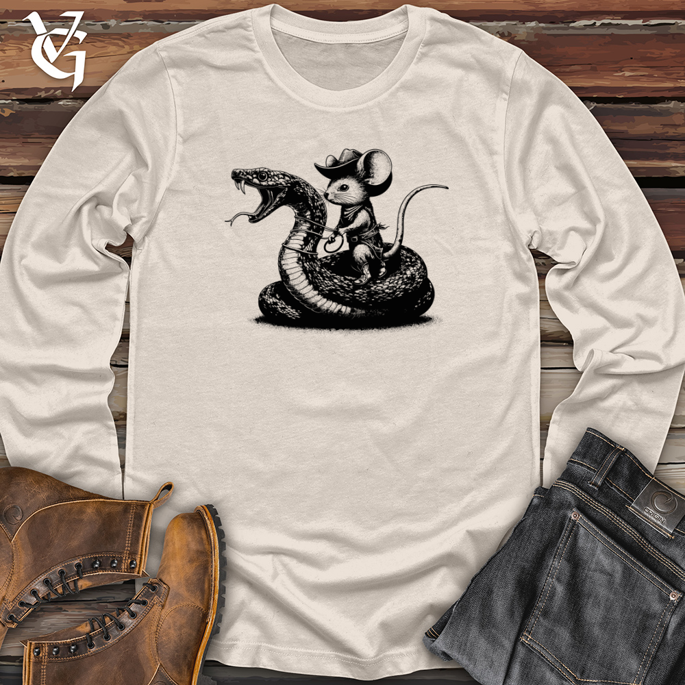 Mouse Snake Cowboy Long Sleeve