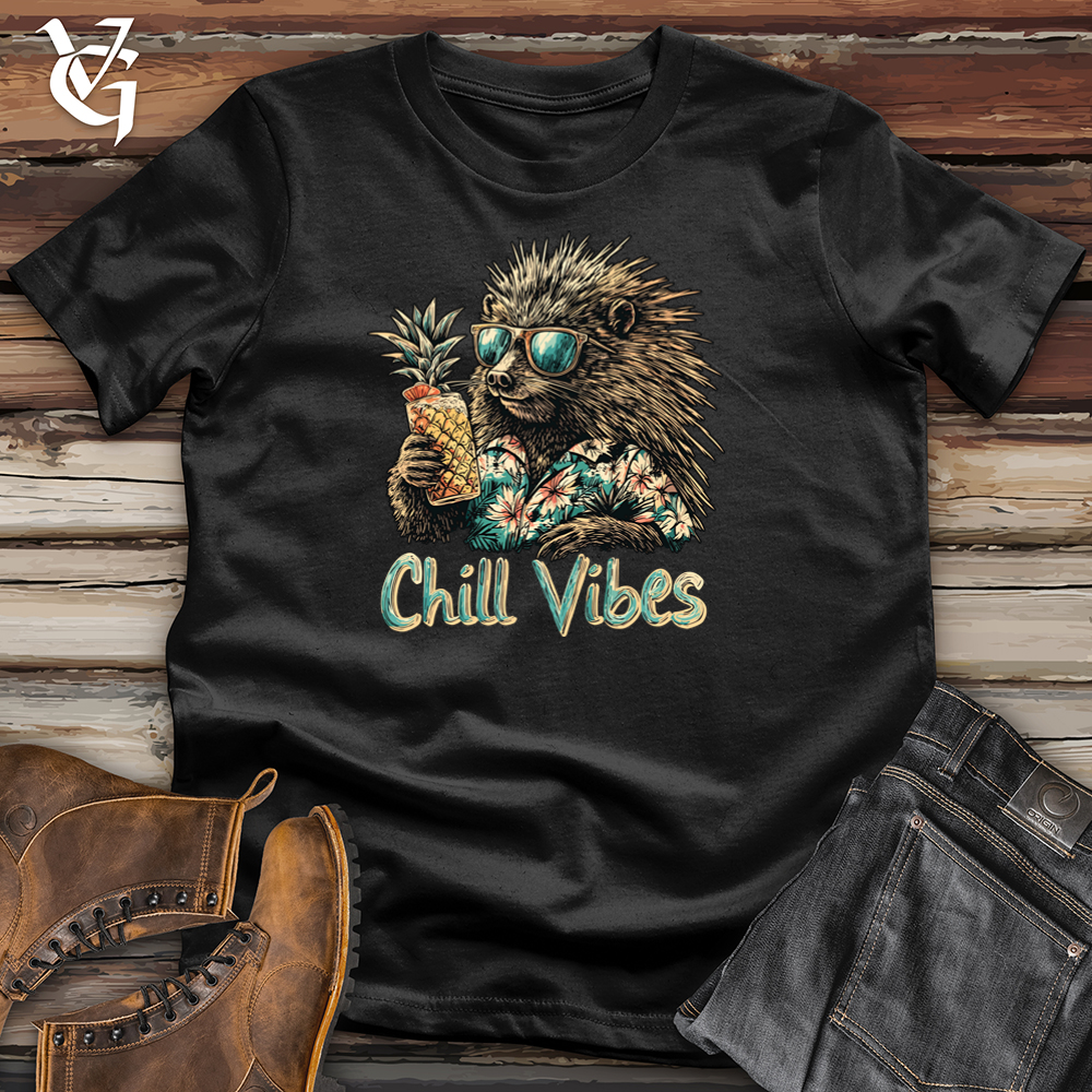 Chill Vibes Hedgehog Softstyle Tee