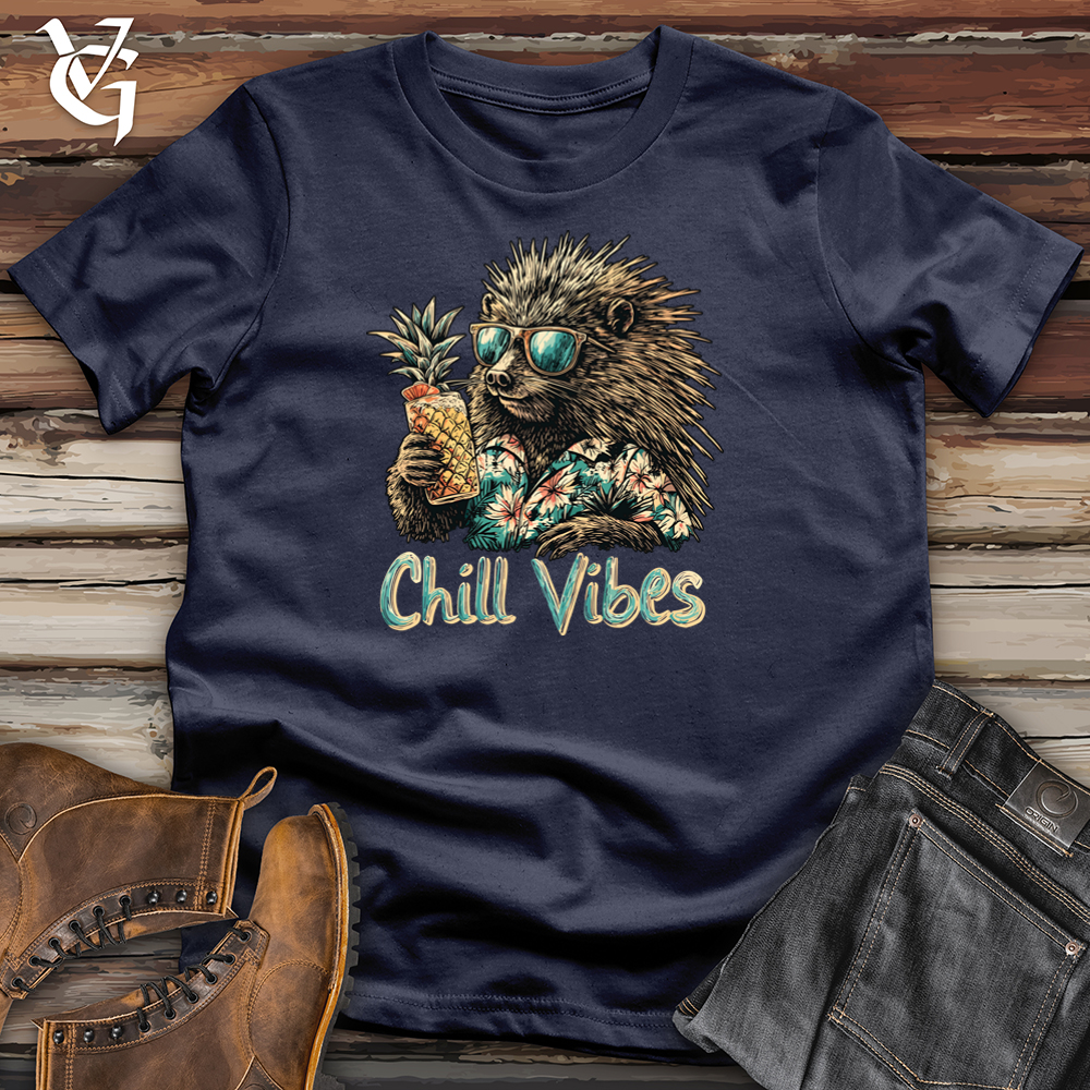 Chill Vibes Hedgehog Softstyle Tee