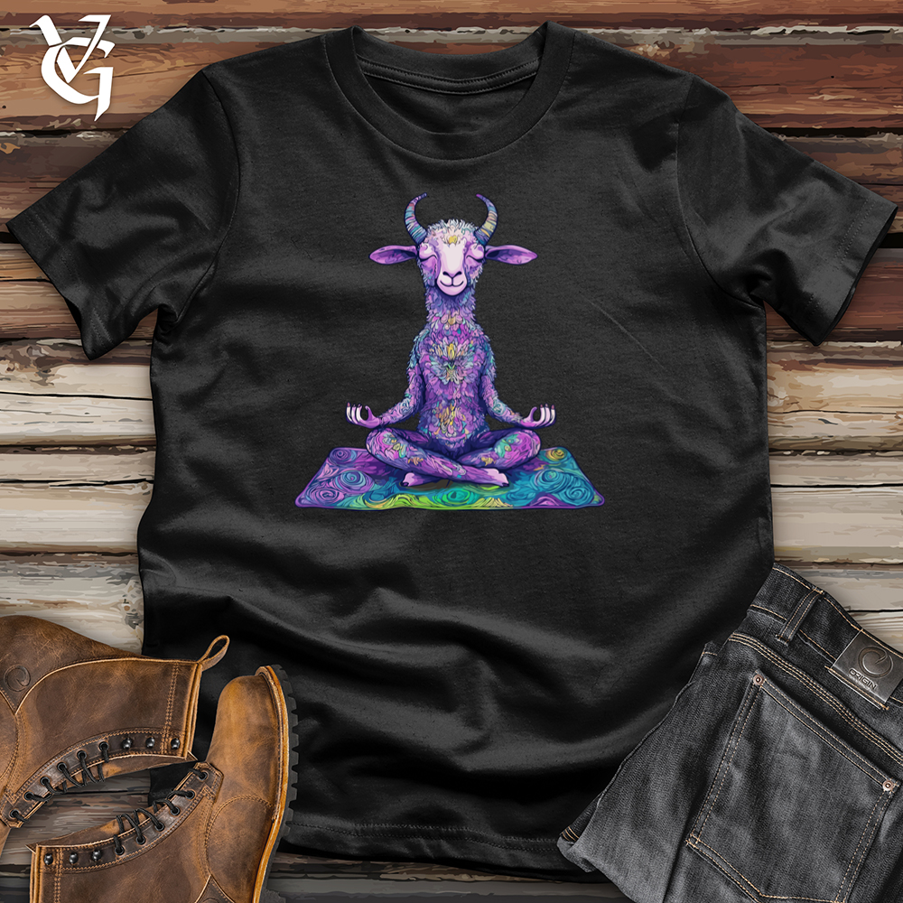 Llama Yoga Pose Softstyle Tee