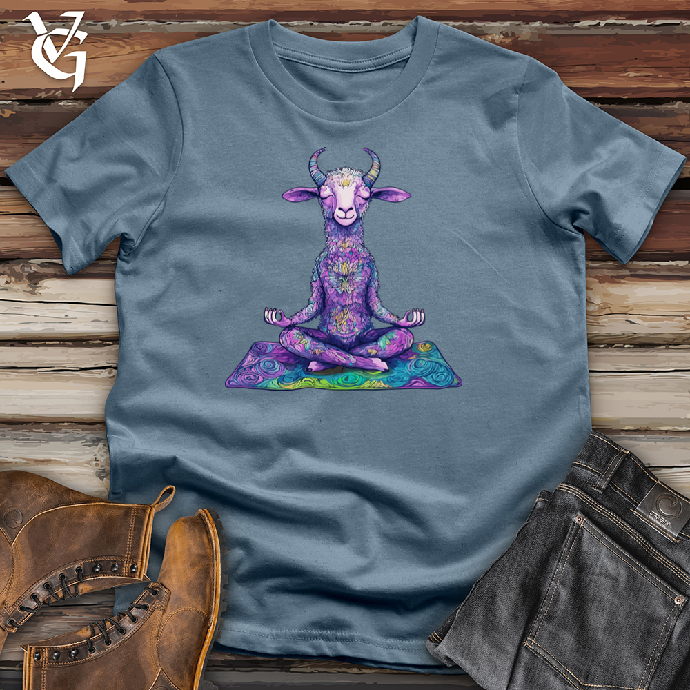 Llama Yoga Pose Softstyle Tee