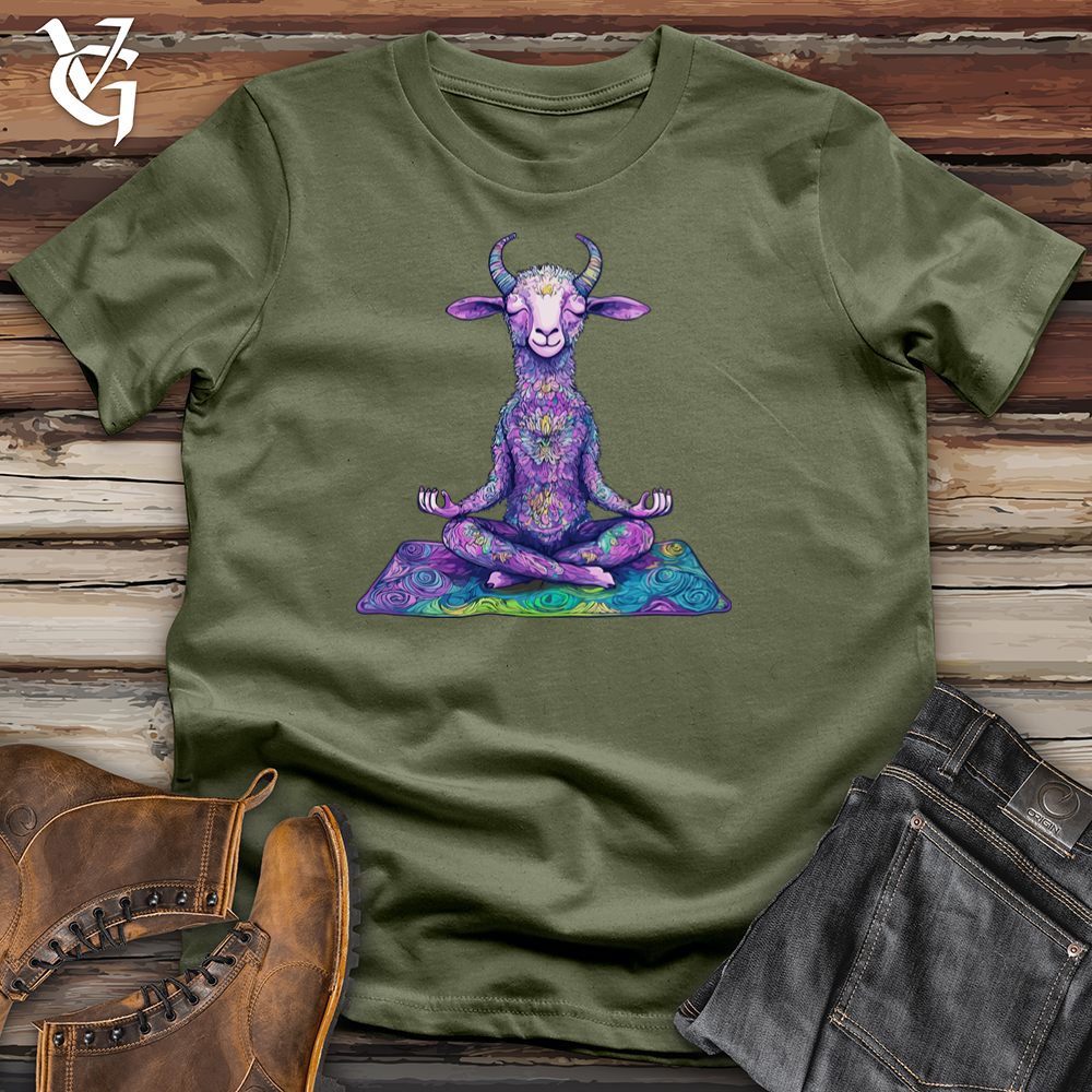 Llama Yoga Pose Softstyle Tee