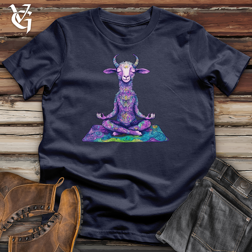 Llama Yoga Pose Softstyle Tee