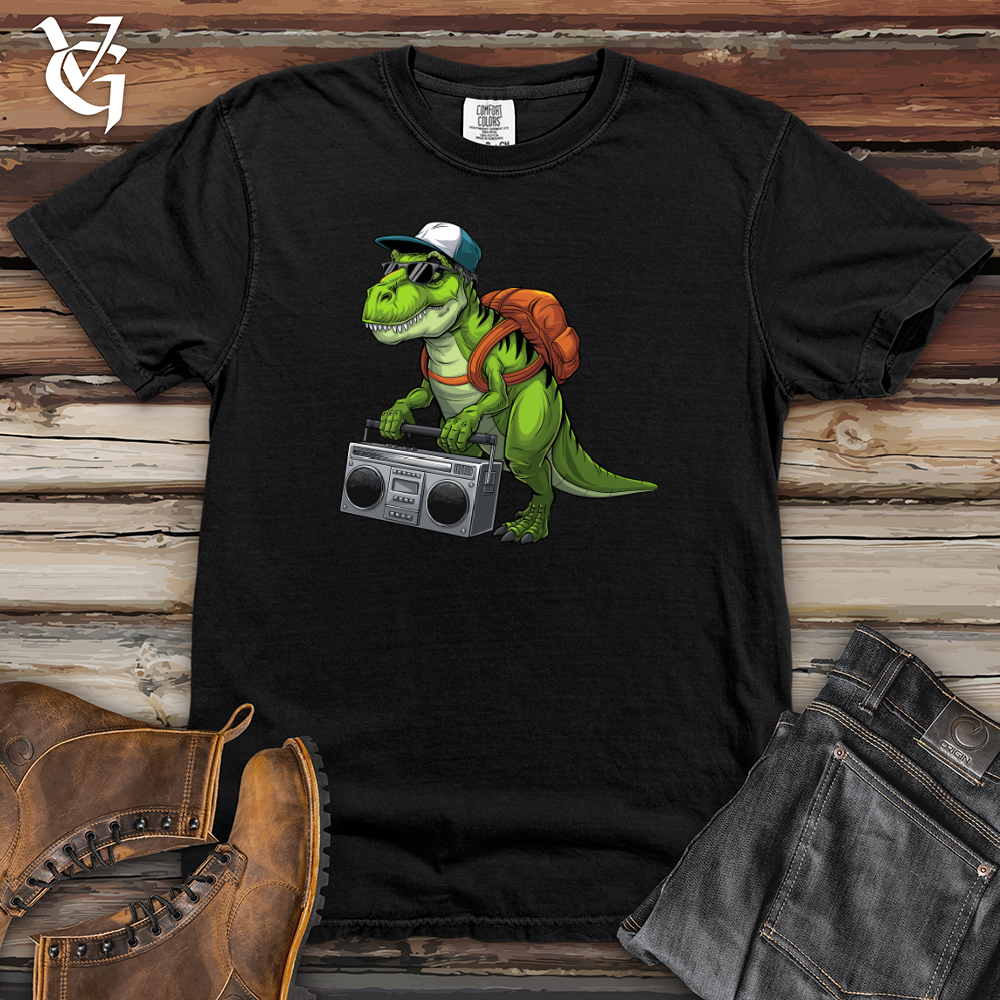 Dinosaur Rockstar Heavy Cotton Comfort Colors Tee