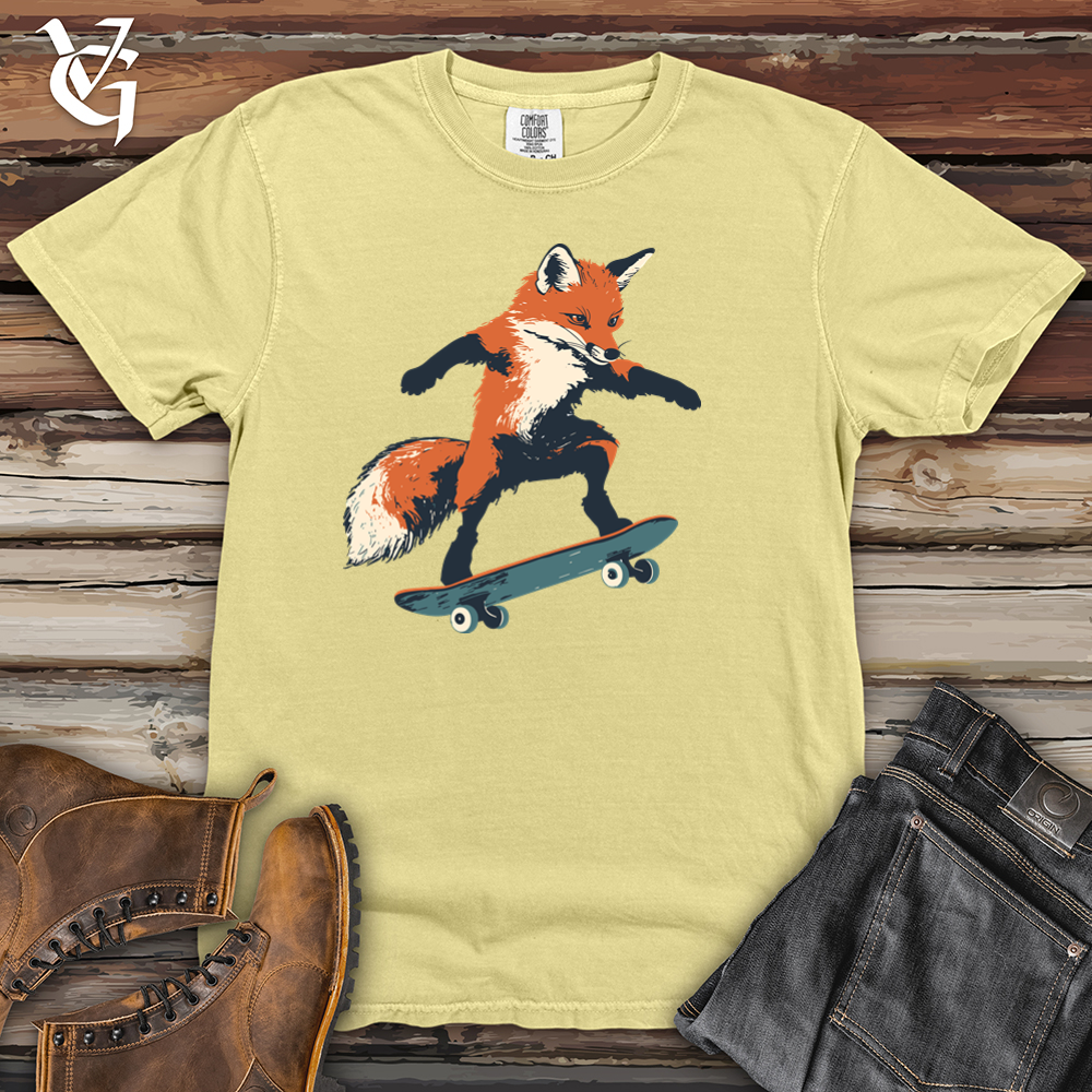 Fox Skateboarder Heavy Cotton Comfort Colors Tee