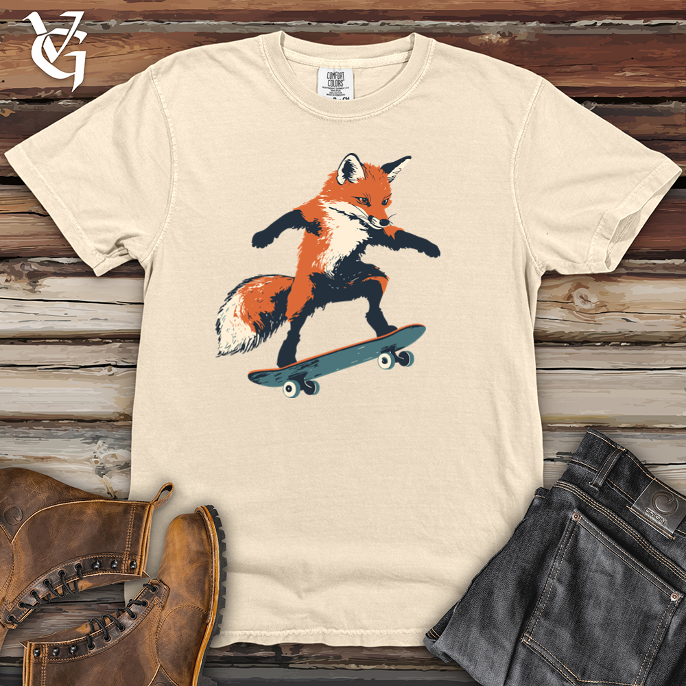 Fox Skateboarder Heavy Cotton Comfort Colors Tee