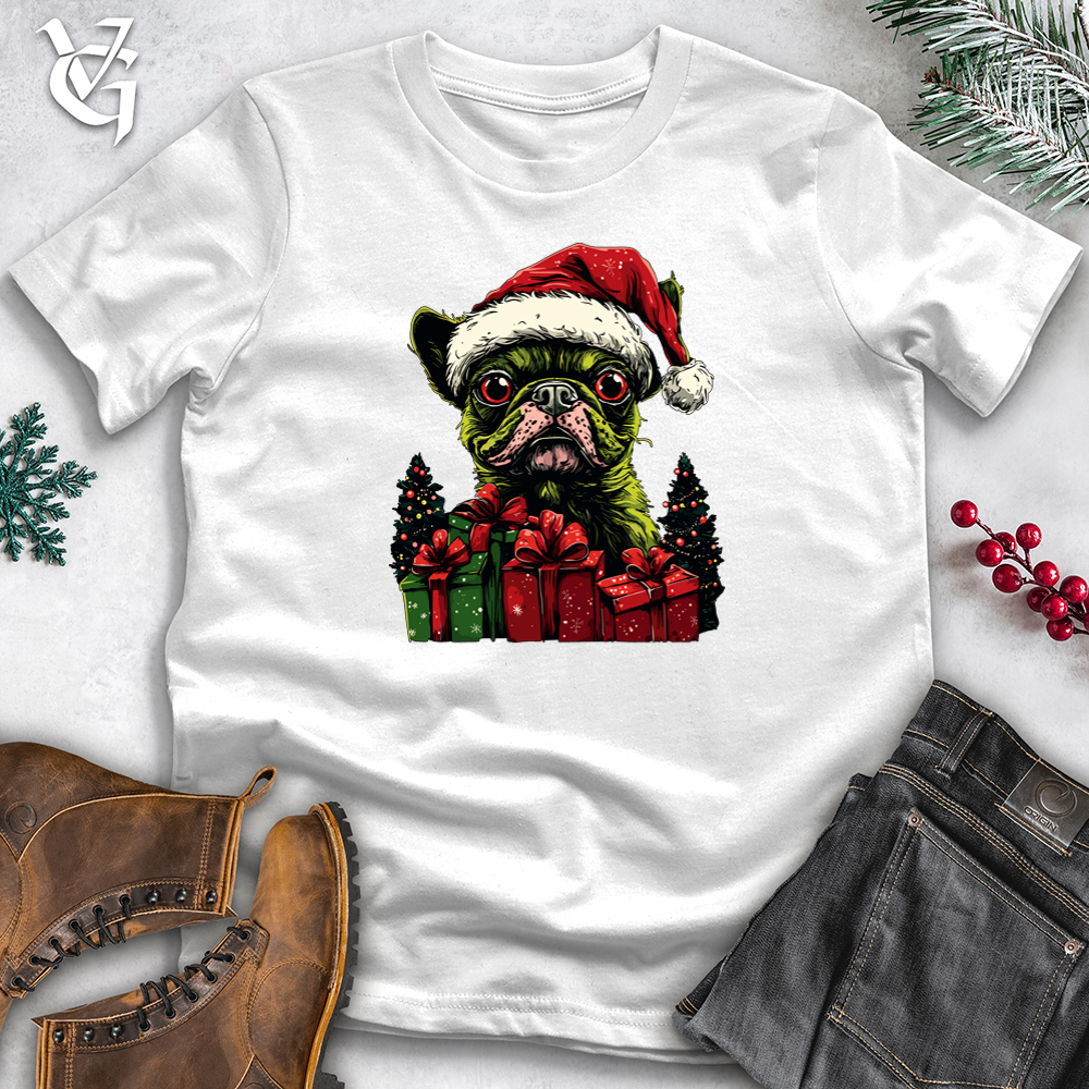 Festive Boston Terrier Softstyle Tee