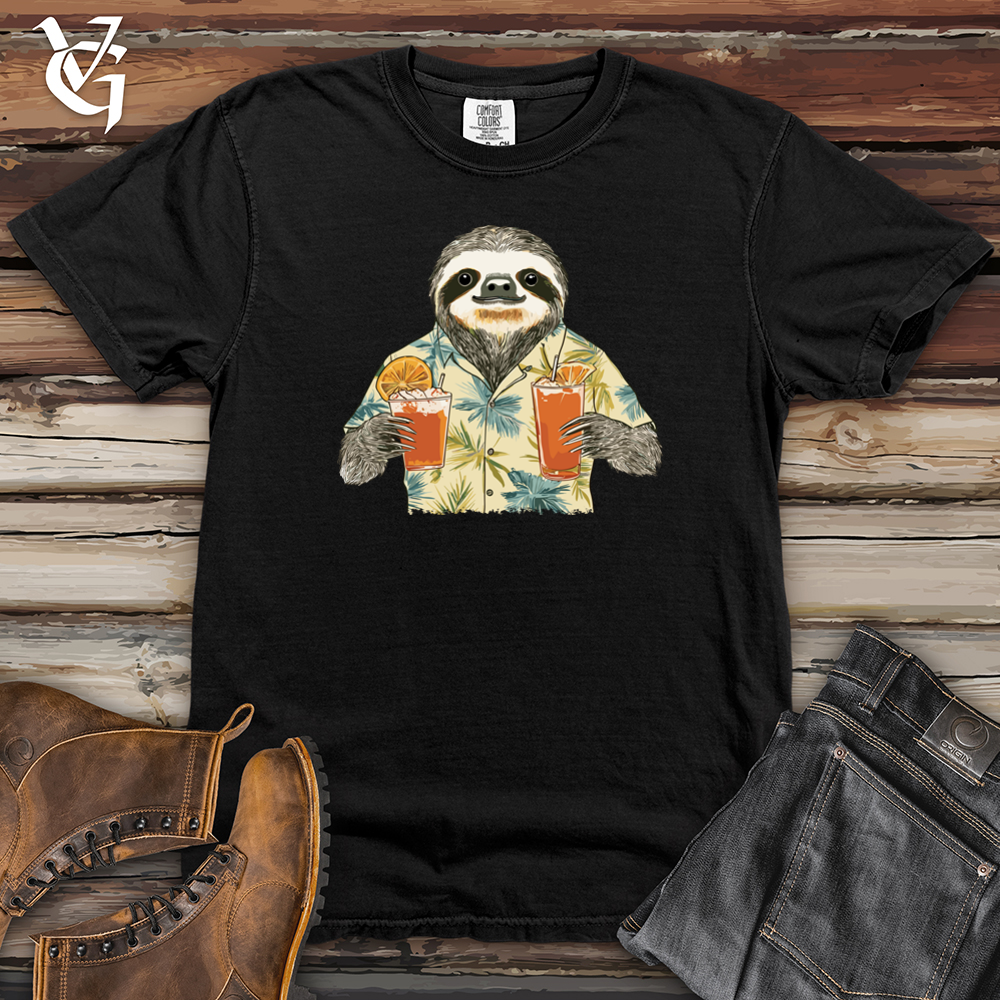 Cancun Sloth Heavy Cotton Comfort Colors Tee