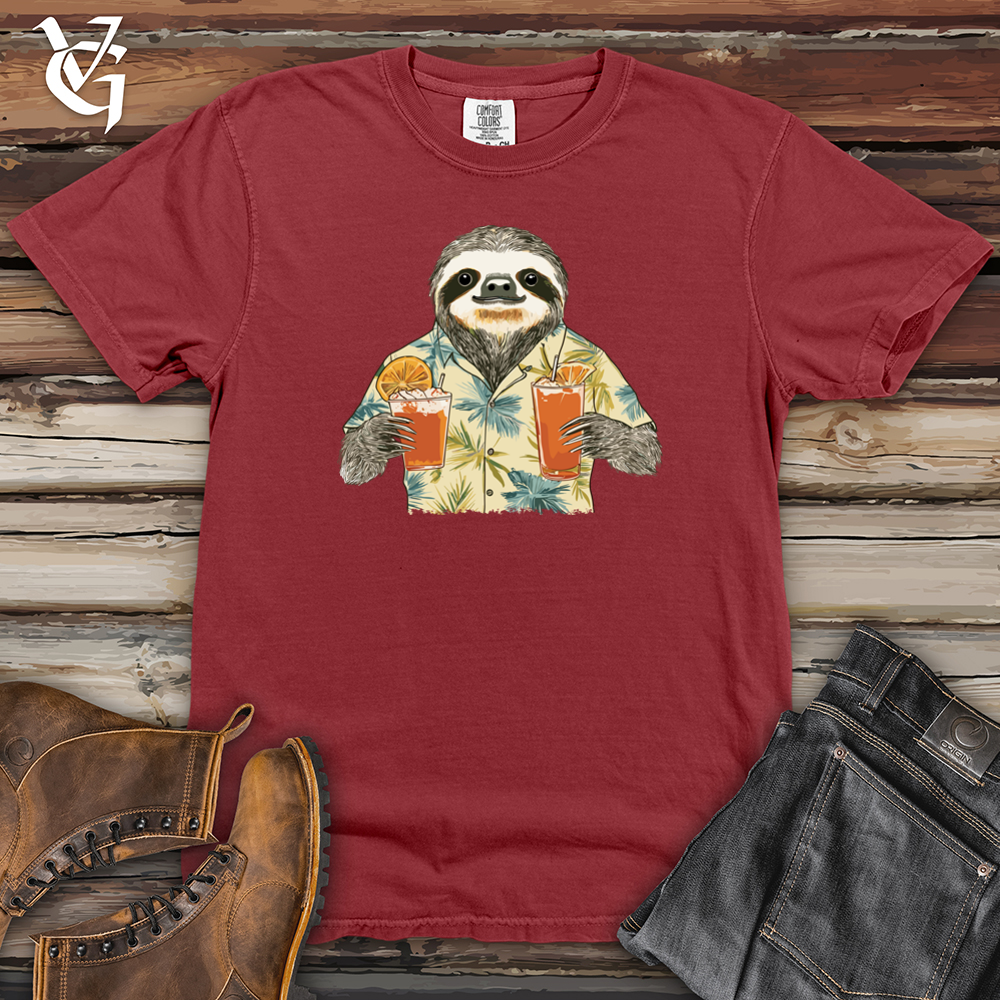Cancun Sloth Heavy Cotton Comfort Colors Tee