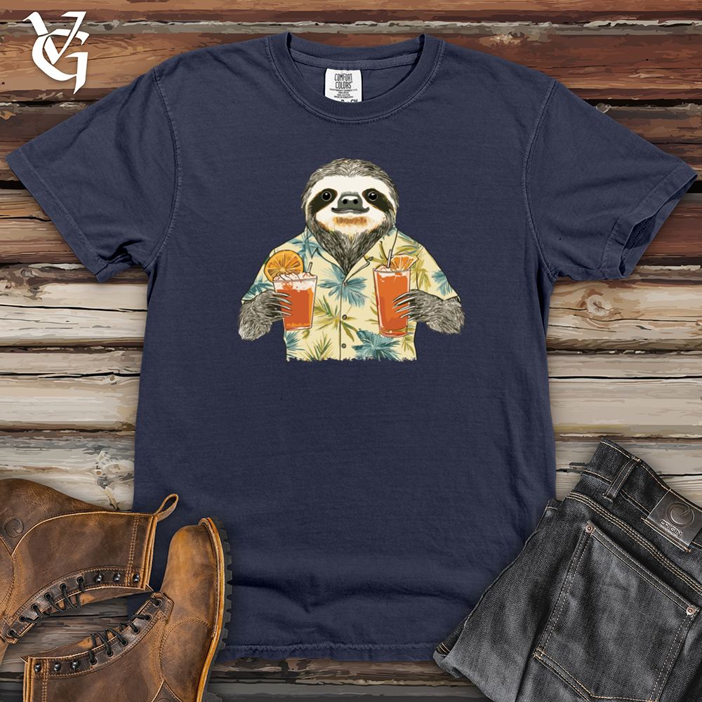 Cancun Sloth Heavy Cotton Comfort Colors Tee