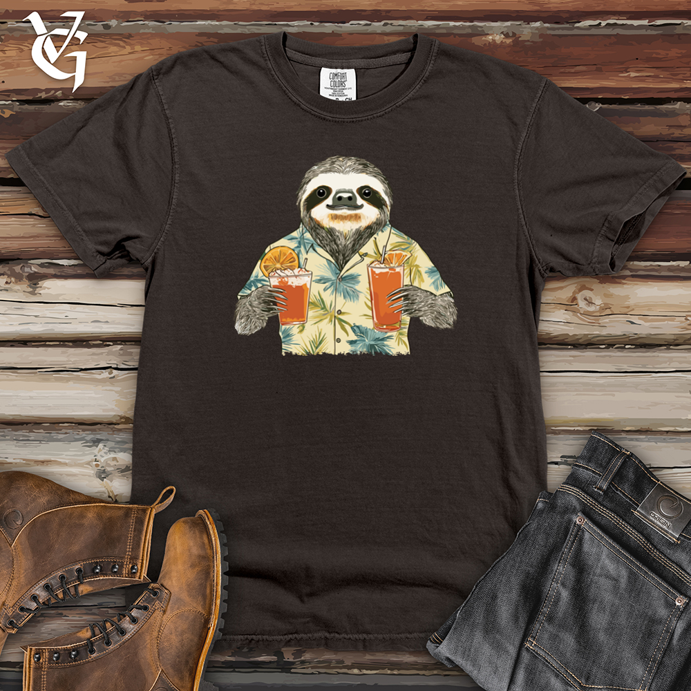 Cancun Sloth Heavy Cotton Comfort Colors Tee