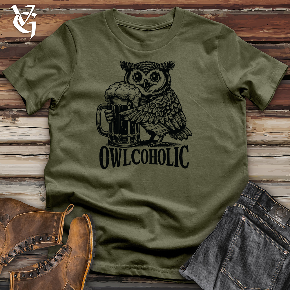 Owlcoholic Cotton tee