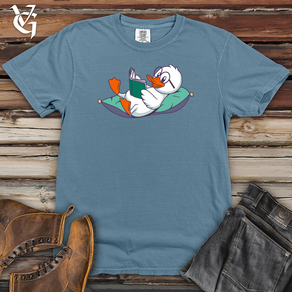 Duck Reading Heavy Cotton Comfort Colors Tee