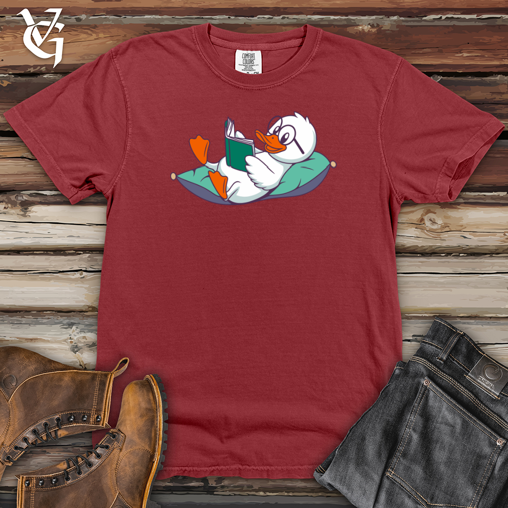 Duck Reading Heavy Cotton Comfort Colors Tee