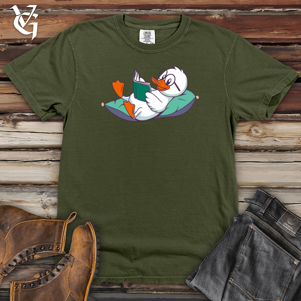 Duck Reading Heavy Cotton Comfort Colors Tee