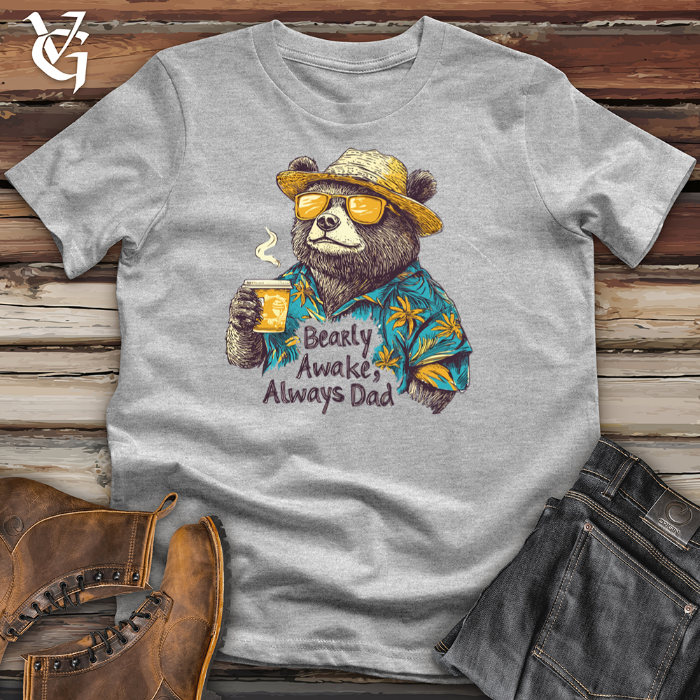 Bearly Awake Always Dad Softstyle Tee
