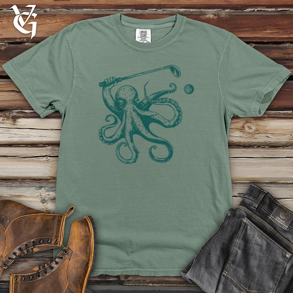 Octopus Golf Pro Heavy Cotton Comfort Colors Tee