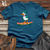 Duck With Skateboard Cotton Tee