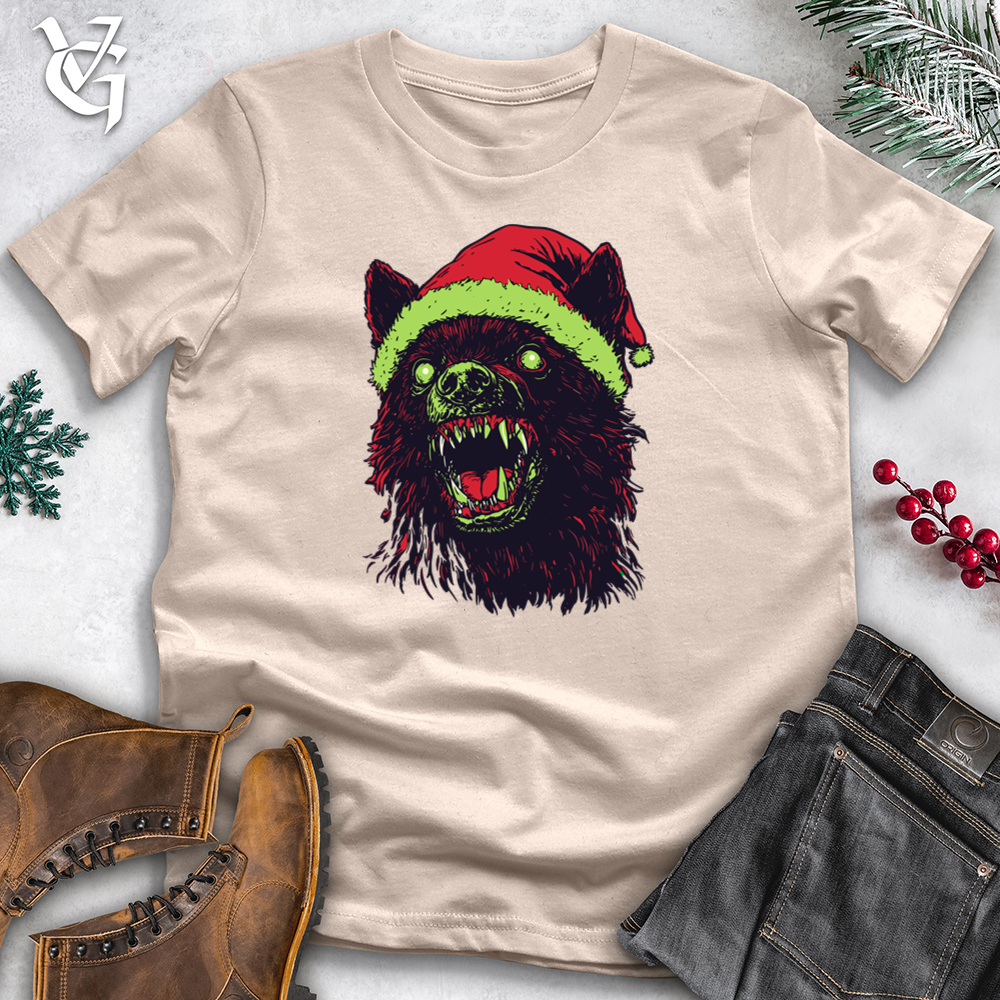 Christmas Berserker Bear Cotton Tee