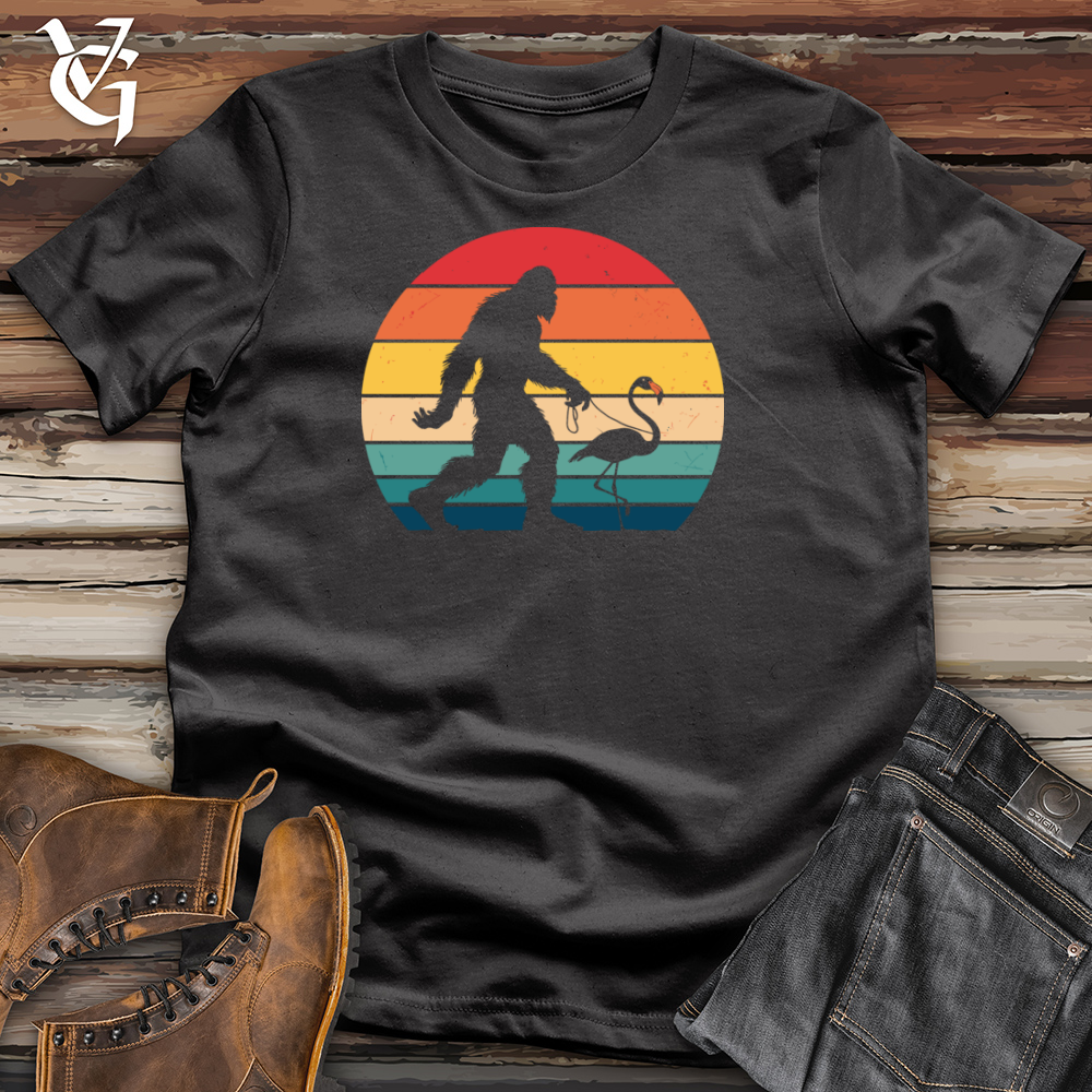 Sasquatch Flamingo Walk Cotton Tee