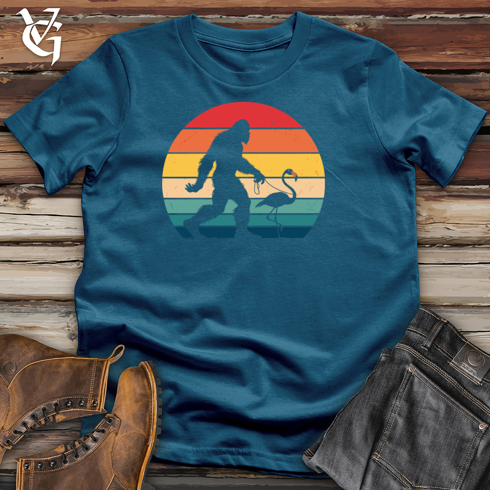 Sasquatch Flamingo Walk Cotton Tee
